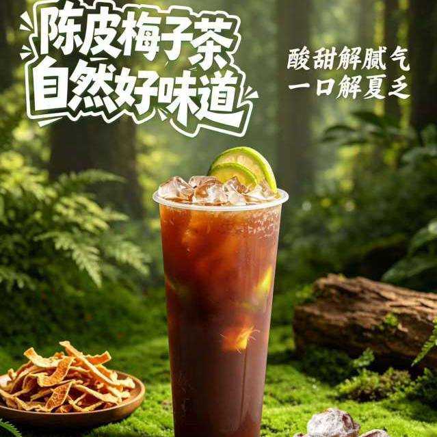 陈皮梅子茶