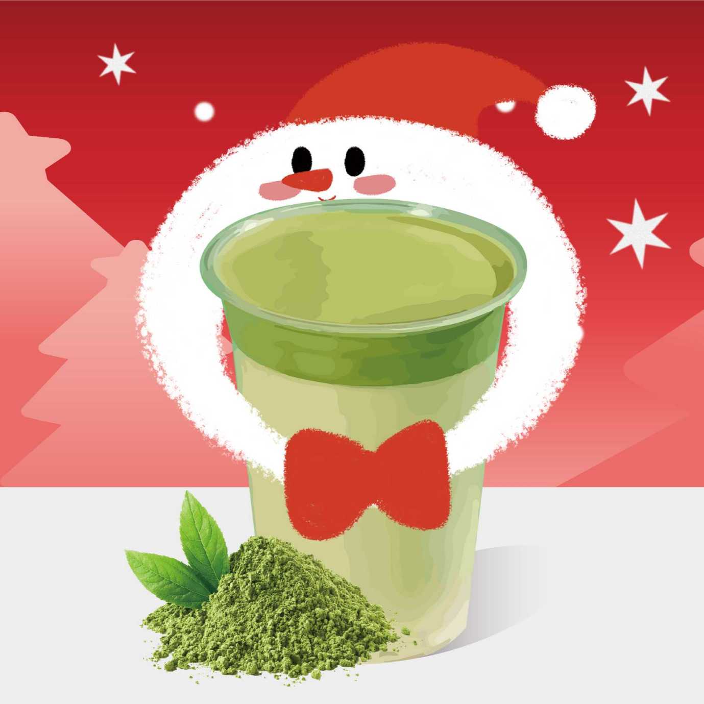 生椰茉莉抹茶