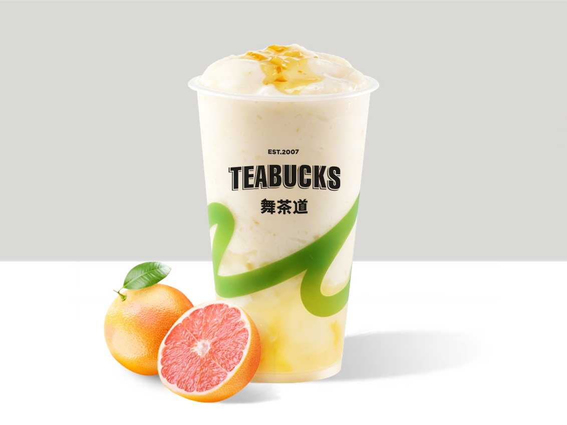 蜂蜜柚子冰沙