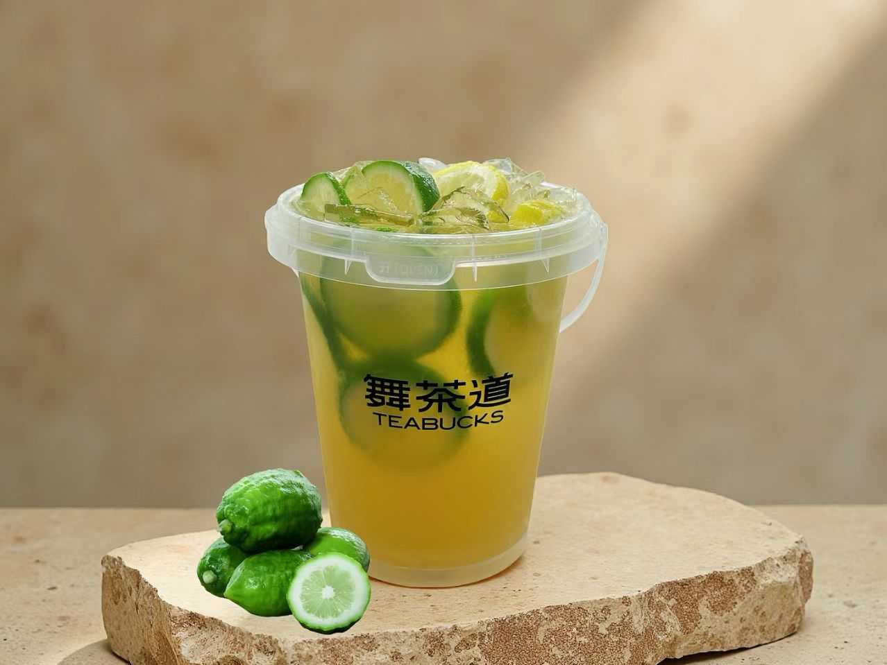 大桶柠檬茶