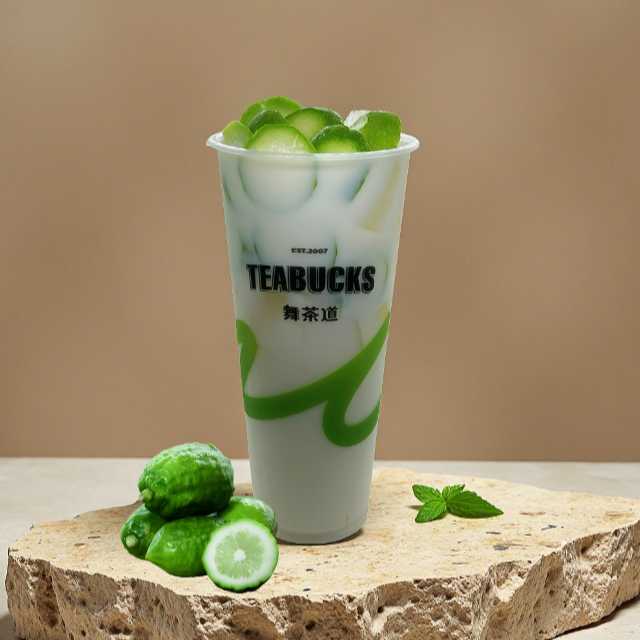茉莉柠檬打奶