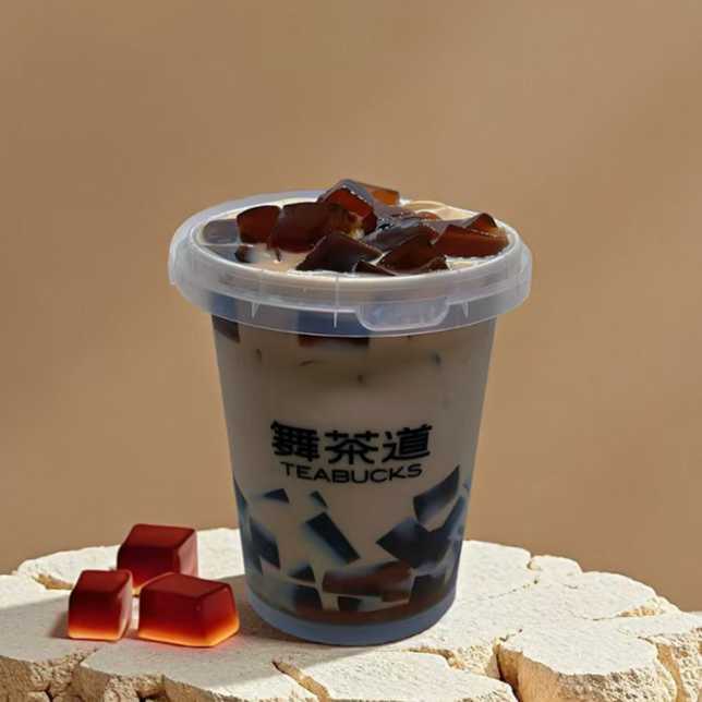 1升黑砖奶茶桶